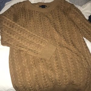 Brown sweater